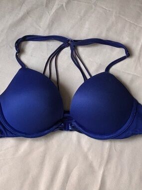 Victoria's Secret royal blue Strappy Push-Up Bra
